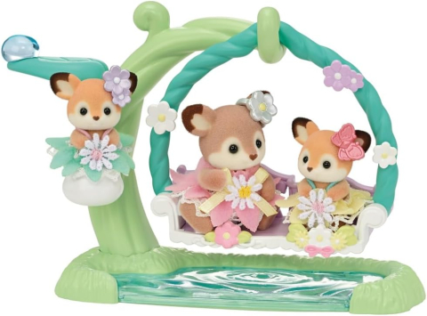 Oktató játékok - Figurine Sylvanian Families-Leagan Pentru Pui De Caprioare