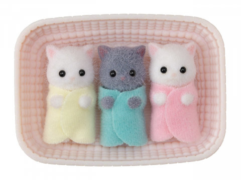 Figurine Sylvanian Families-Pisicute Tripleti [2]