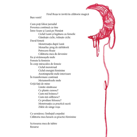 Firul Roșu: Jurnal de calatorie de la fata la femeie - Ina Curic [1]