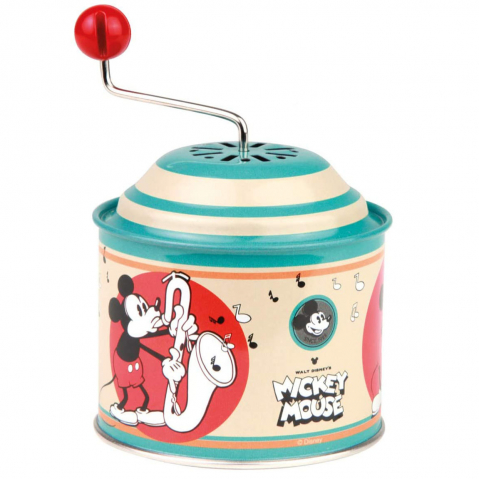 Jucarii 0-1 ani - Flasneta metalica Mickey Mouse