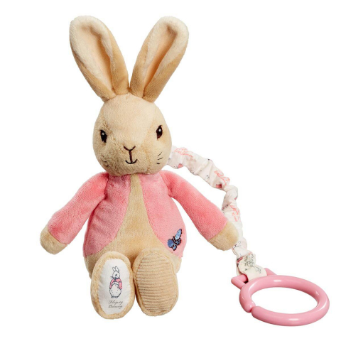 Rainbow Designs-Flopsy Rabbit | Jucarie atasabila din plus cu vibratii, 22 cm [1]