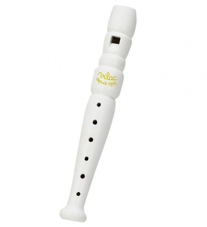 Jucarii sub 50 RON - Vilac-Fluier-alb-din-lemn-Instrument-muzical-copii