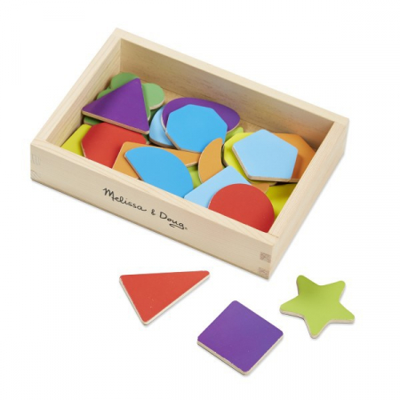 Melissa & Doug Forme magnetice din lemn [1]