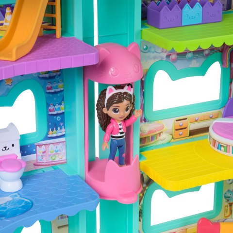 Spin Master-Gabbys Dollhouse Filmul Casa De Papusi A Lui Gabbys Meow Mazing Cu Accesorii [6]
