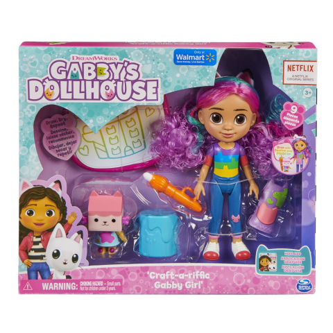 Jucarii 3-5 ani - Gabbys Dollhouse Papusa Gabby Si Set De Creatie