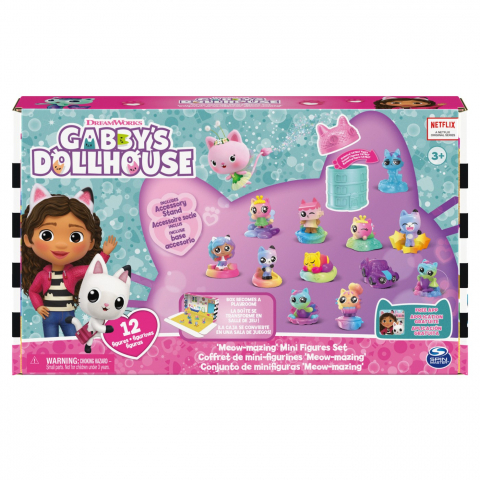 Játékok 3-5 éveseknek - Gabbys Dollhouse Set 12 Mini Figurine