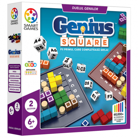 Jucarii 6-8 ani - Smart Games-Genius Square, editie lb.romana