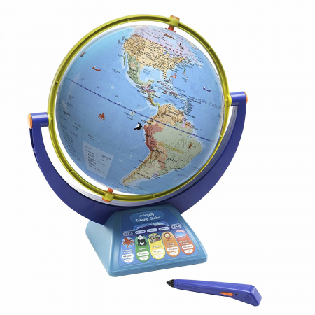 Kísérleti készletek gyerekeknek - Learning-Resources-Geosafari-Glob-pamantesc-interactiv