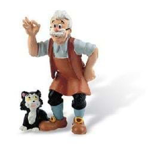 Bullyland Gepeto - Figurina din filmul Pinocchio