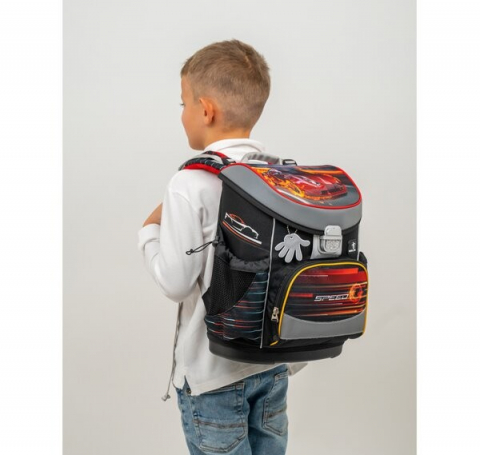 Fiú hátizsákok - Belmil Ghiozdan Ergonomic Crazy Race