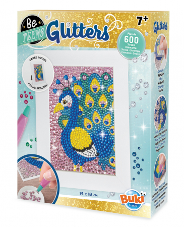 Játékok 3 éves kortól - Buki-France-Glitters-Paun