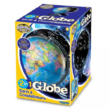 Kísérleti készletek gyerekeknek - Brainstorm-Glob-2-in-1-Pamantul-si-constelatiile