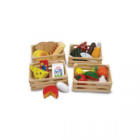 Gyerekkonyhák - Melissa-Doug-Set-invatare-mancarea-pe-grupe-de-alimente