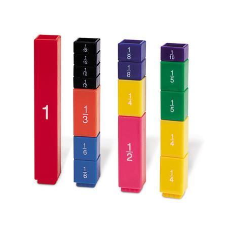 Számok és matematika játékok - Learning-Resources-Turnul-fractiilor-DELUXE-set-educativ-matematic
