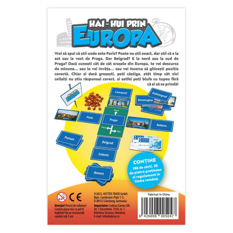 Jucarii educative - Huch!-Hai Hui prin Europa