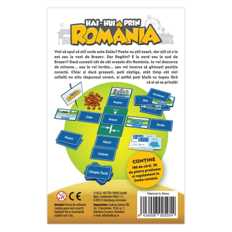 Jucarii educative - Huch!-Hai Hui prin Romania