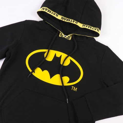 Hanorac cu gluga si buzunar frontal Batman, 7 ani / 122 cm [1]