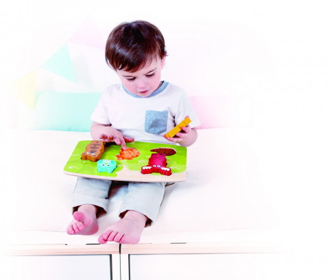 Hape Puzlle Tactil -  Animalele Din Padure [2]