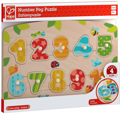 Jucarii 3-5 ani - Hape Puzzle Numere