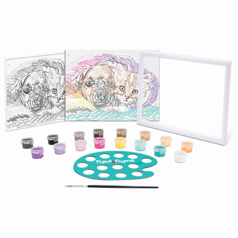 Happi Hobbi Picteaza Inrameaza Dulce Prietenie [1]