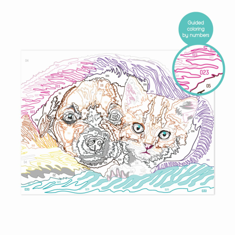 Happi Hobbi Picteaza Inrameaza Dulce Prietenie [6]