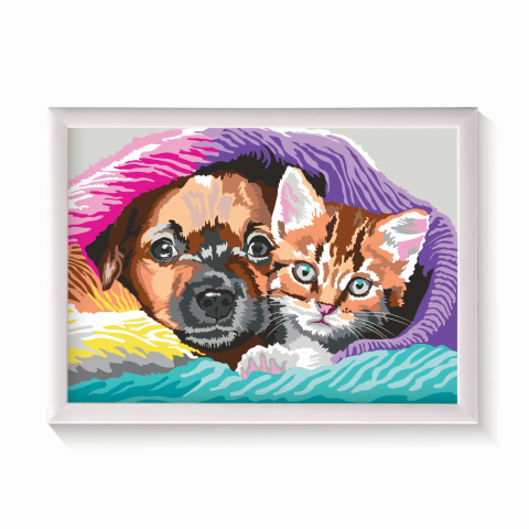 Happi Hobbi Picteaza Inrameaza Dulce Prietenie [5]