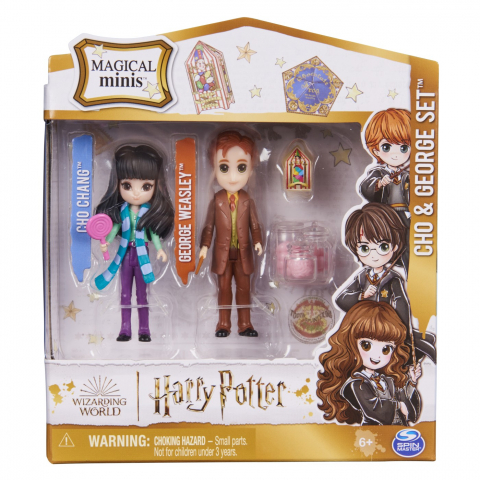 Játékok életkor szerint - Harry Potter Wizarding World Magical Minis Set 2 Figurine Cho Si George