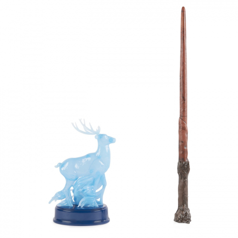 Harry Potter Wizarding World Patronus Spell Wand Bagheta  Lui Harry 33Cm [1]