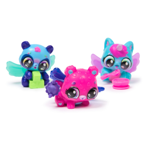 Hatchimals Alive Neon Rainbow Set Carton Oua [9]