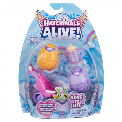 Jucarii 3-5 ani - Hatchimals Alive Set Mov