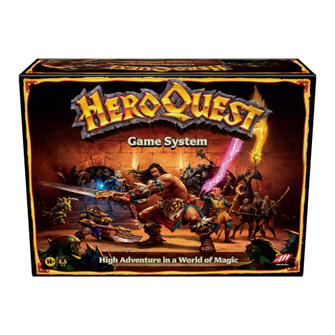 Jucarii educative - Hasbro-Hero Quest Joc De Societate In Limba Engleza