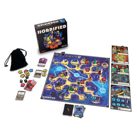 Játékok 9-12 éveseknek - Horrified, The Board game