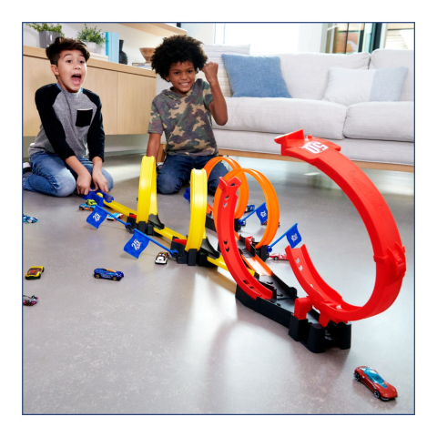 Hot Wheels Action Pista Buclelor Duble [3]