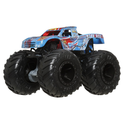 Hot Wheels Monster Truck Si Masinuta Metalica Race Ace [3]