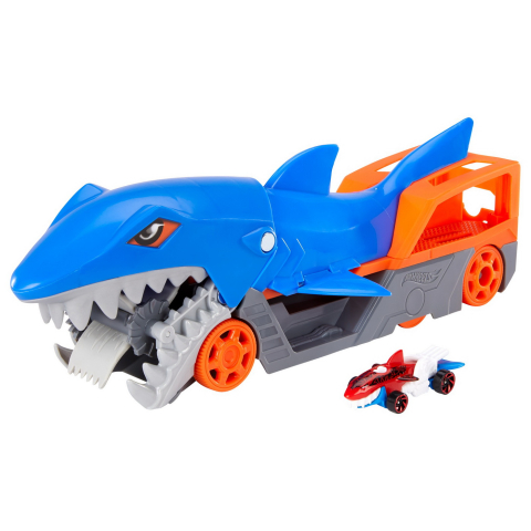 Hot Wheels Transportator Rechin Cu Masinuta Inclusa [8]