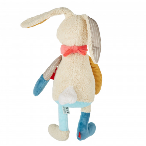 Sigikid-Iepurasul de plus Patchwork Sweety Yellow, Sigikid [2]