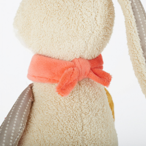 Sigikid-Iepurasul de plus Patchwork Sweety Yellow, Sigikid [7]