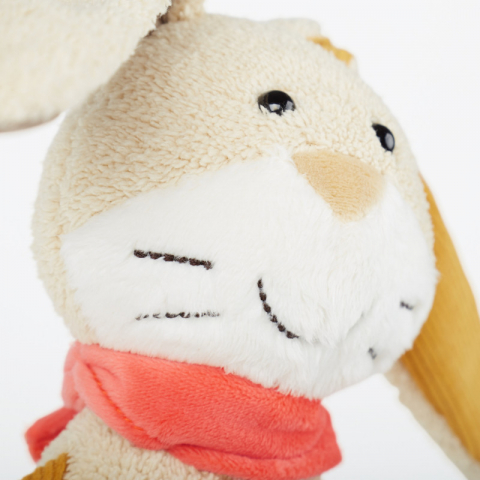 Sigikid-Iepurasul de plus Patchwork Sweety Yellow, Sigikid [3]
