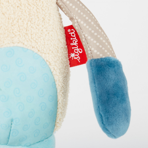 Sigikid-Iepurasul de plus Patchwork Sweety Yellow, Sigikid [4]