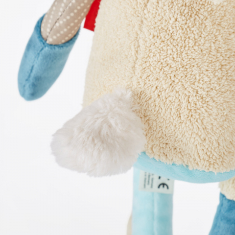 Sigikid-Iepurasul de plus Patchwork Sweety Yellow, Sigikid [8]