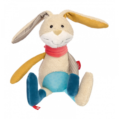 Jucarii 1-3 ani - Sigikid-Iepurasul de plus Patchwork Sweety Yellow, Sigikid