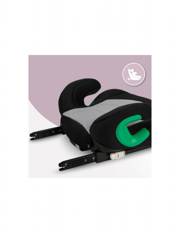 Inaltator auto cu isofix, i-size 135-150 cm , Momi Venko - Grey [2]