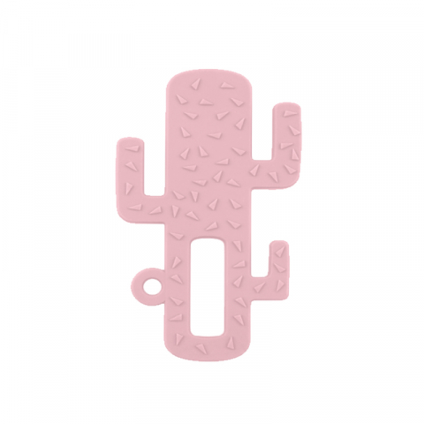 Jucarii 0-12 luni - Minikoioi-Inel gingival Minikoioi, 100% Premium Silicone, Cactus – Pinky Pink