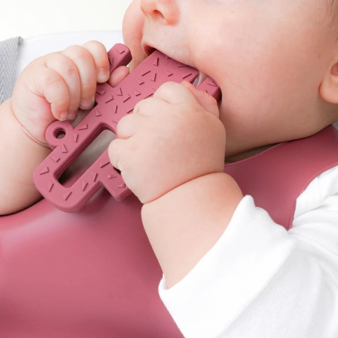 Minikoioi-Inel gingival Minikoioi, 100% Premium Silicone, Cactus – Velvet Rose [1]