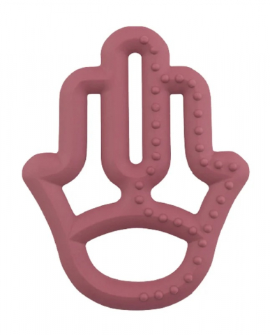 Játékok 0-12 hónaposoknak - Inel Gingival Minikoioi, 100% Premium Silicone – Velvet Rose