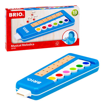 Játékok 1-3 éveseknek - Instrument muzical de suflat, clavieta  - Brio, 1.5+ ani