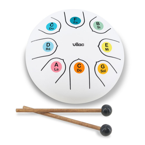 Vilac-Instrument muzical pentru copii -Tongue drum - toba xilofon