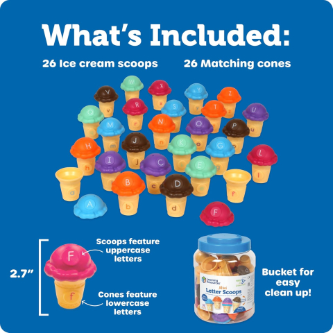 Invata Alfabetul - Inghetate colorate [1]