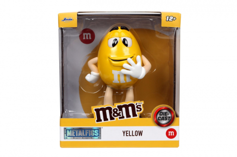 Játékok 9-12 éveseknek - Jada Figurina Metalica M&M Galbena 10Cm