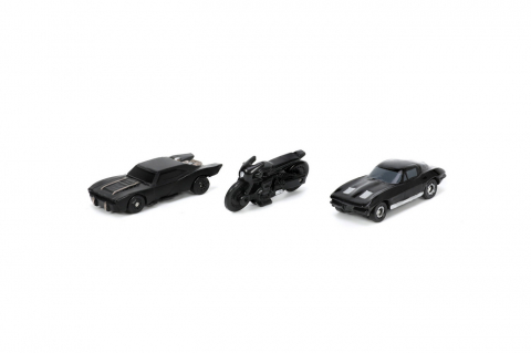 Jada Set 3 Vehicule Nano Batman 4Cm [1]